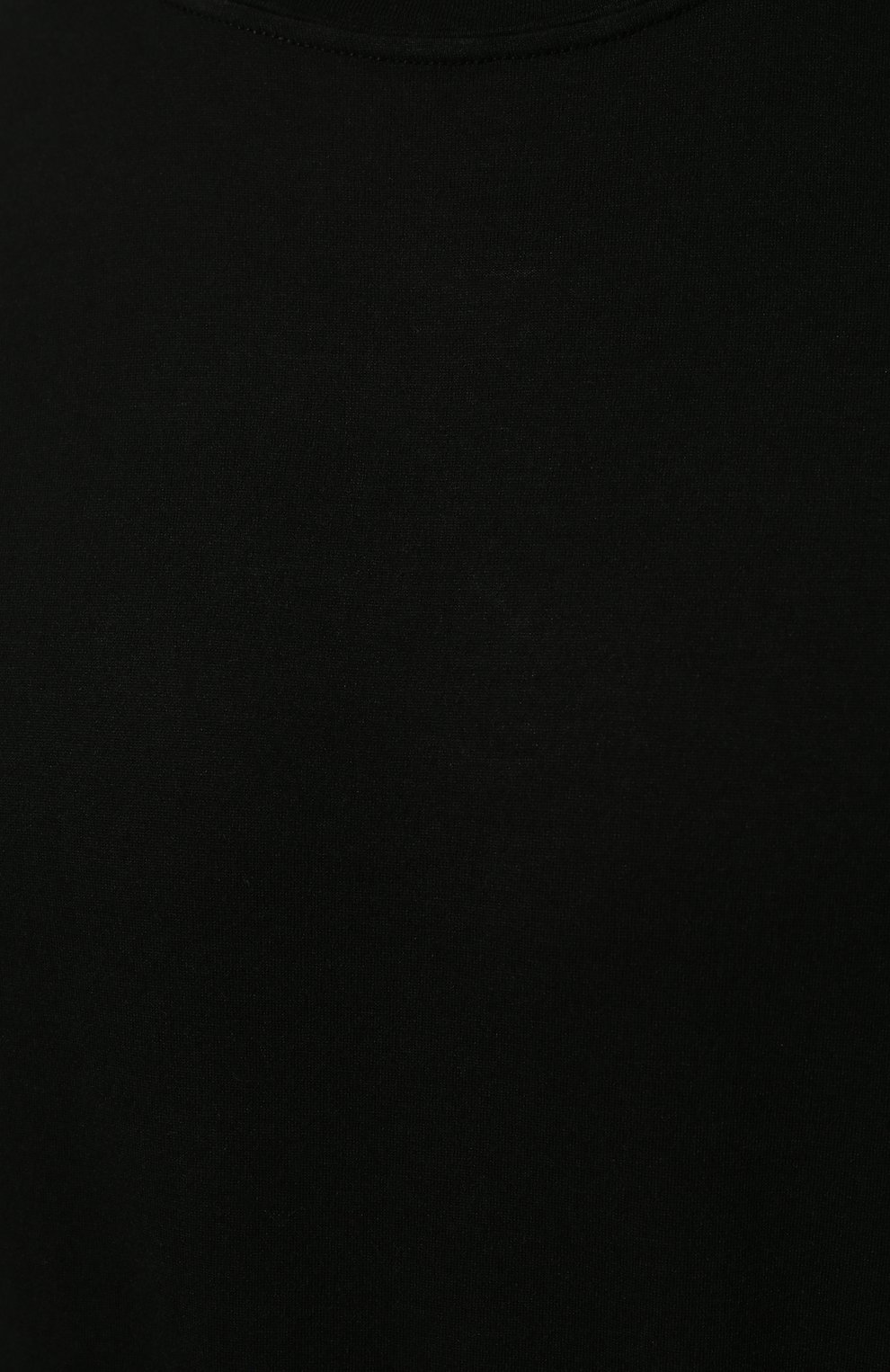 Мужская хлопковая футболка FEDELI черного цвета, арт. 5UID0113 | Фото 5 (Принт: Без принта; Рукава: Короткие; Длина (для топов): Стандартные; Материал внешний: Хлопок; Стили: Кэжуэл)