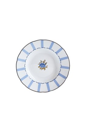 Тарелка суповая brocante BERNARDAUD голубого цвета по цене 9950 руб., арт. 1829/23 | Фото 1 Тарелка суповая brocante BERNARDAUD голубого цвета, арт. 1829/23 | Фото 1 (Ограничения доставки: fragile-2)