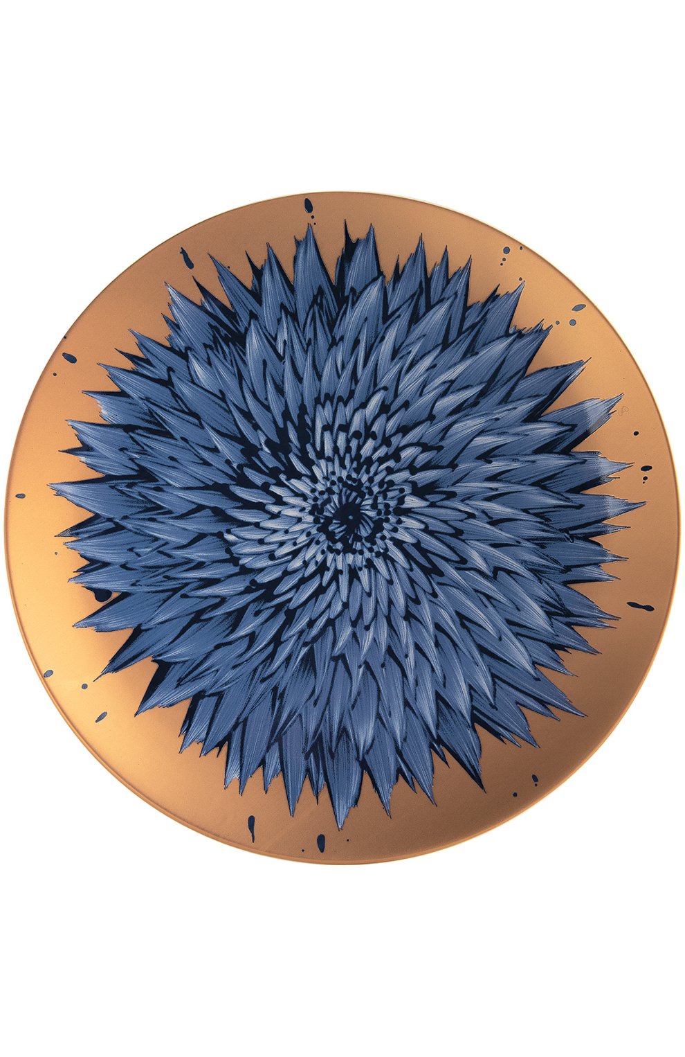 Блюдо in bloom or BERNARDAUD синего цвета, арт. 1862/2145 | Фото 1 (Ограничения доставки: fragile-2)