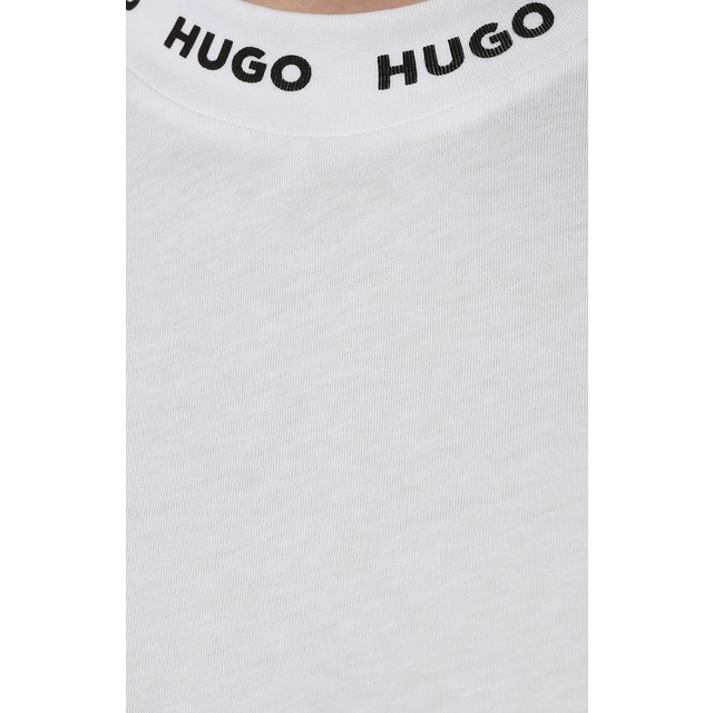 фото Хлопковая футболка hugo