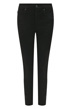 Женские джинсы BOSS черного цвета, арт. 50418454 | Фото 1 (Материал внешний: Хлопок, Синтетический материал; Длина (брюки, джинсы): Стандартные)
