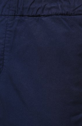 Мужские шорты 7 FOR ALL MANKIND темно-синего цвета, арт. JSJSC230EI | Фото 5 (Длина Шорты М: До колена; Принт: Без принта; Случай: Повседневный; Материал внешний: Хлопок, Лиоцелл, Растительное волокно; Стили: Кэжуэл)