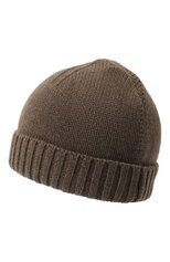 Мужская кашемировая шапка INVERNI коричневого цвета, арт. 2528 CM | Фото 2 (Материал: Текстиль, Кашемир, Шерсть; Кросс-КТ: Трикотаж)