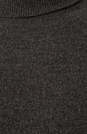 Мужской кашемировый свитер CORNELIANI серого цвета, арт. 90M542-2825166/00 | Фото 5 (Материал внешний: Шерсть, Кашемир; Рукава: Длинные; Принт: Без принта; Длина (для топов): Стандартные; Мужское Кросс-КТ: Свитер-одежда; Стили: Кэжуэл)