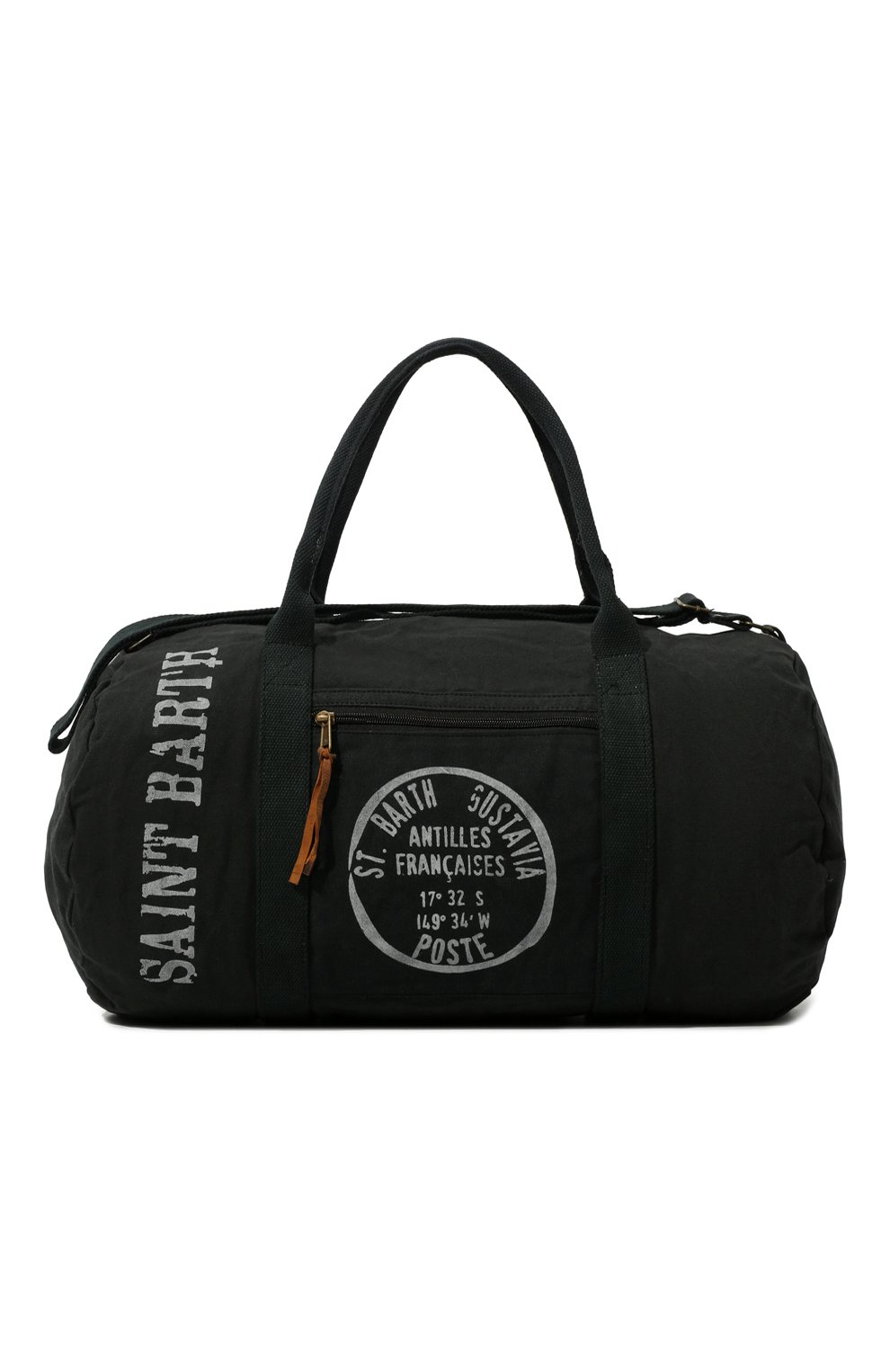 Мужская текстильная спортивная сумка MC2 SAINT BARTH черного цвета, арт. STBA MAXIME/MAX0001/00825B | Фото 6 (Размер: medium; Ремень/цепочка: На ремешке; Материал: Текстиль)