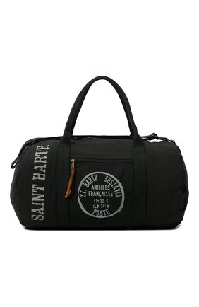 Мужская текстильная спортивная сумка MC2 SAINT BARTH черного цвета, арт. STBA MAXIME/MAX0001/00825B | Фото 6 (Размер: medium; Ремень/цепочка: На ремешке; Материал: Текстиль)