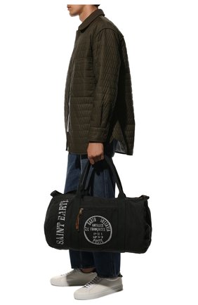 Мужская текстильная спортивная сумка MC2 SAINT BARTH черного цвета, арт. STBA MAXIME/MAX0001/00825B | Фото 7 (Размер: medium; Ремень/цепочка: На ремешке; Материал: Текстиль)