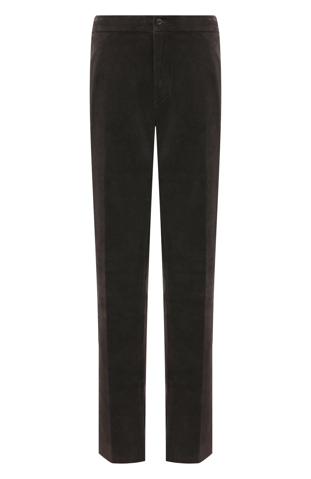 Мужские хлопковые брюки MARCO PESCAROLO темно-серого цвета, арт. CHIAIAM/ZIP+SFILA/4602 | Фото 1 (Big sizes: Big Sizes; Длина (брюки, джинсы): Стандартные; Случай: Повседневный; Материал внешний: Хлопок; Стили: Кэжуэл)