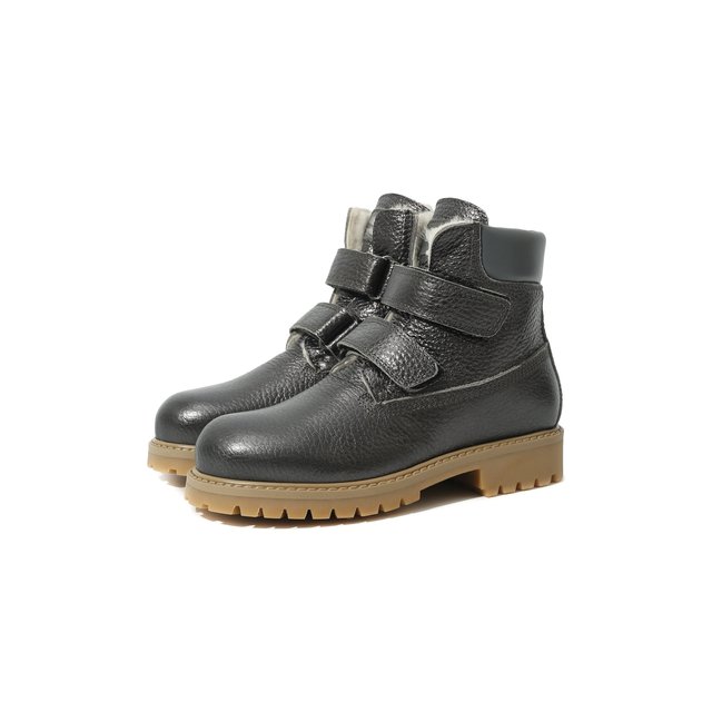 Кожаные ботинки Gallucci J01074BM/TR S S G0M CME/VIT