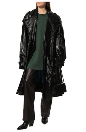 Мужского хлопковая футболка VETEMENTS зеленого цвета по цене 38900 руб., арт. UA53TR450G 1602/M | Фото 2 Мужского хлопковая футболка VETEMENTS зеленого цвета, арт. UA53TR450G 1602/M | Фото 2 (Рукава: Короткие; Стили: Гранж; Принт: С принтом)