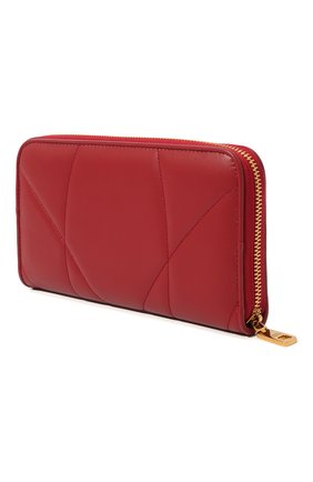 Женские кожаный кошелек DOLCE & GABBANA красного цвета, арт. BI0473/AV967 | Фото 2 (Материал: Натуральная кожа)