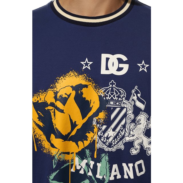 фото Хлопковая футболка dolce & gabbana