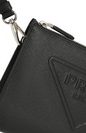 Мужская кожаный клатч PRADA черного цвета по цене 0 руб., арт. 2VF039-2FAD-F0002-OOO | Фото 3 Мужская кожаный клатч PRADA черного цвета, арт. 2VF039-2FAD-F0002-OOO | Фото 3 (Материал: Натуральная кожа; Размер: small)