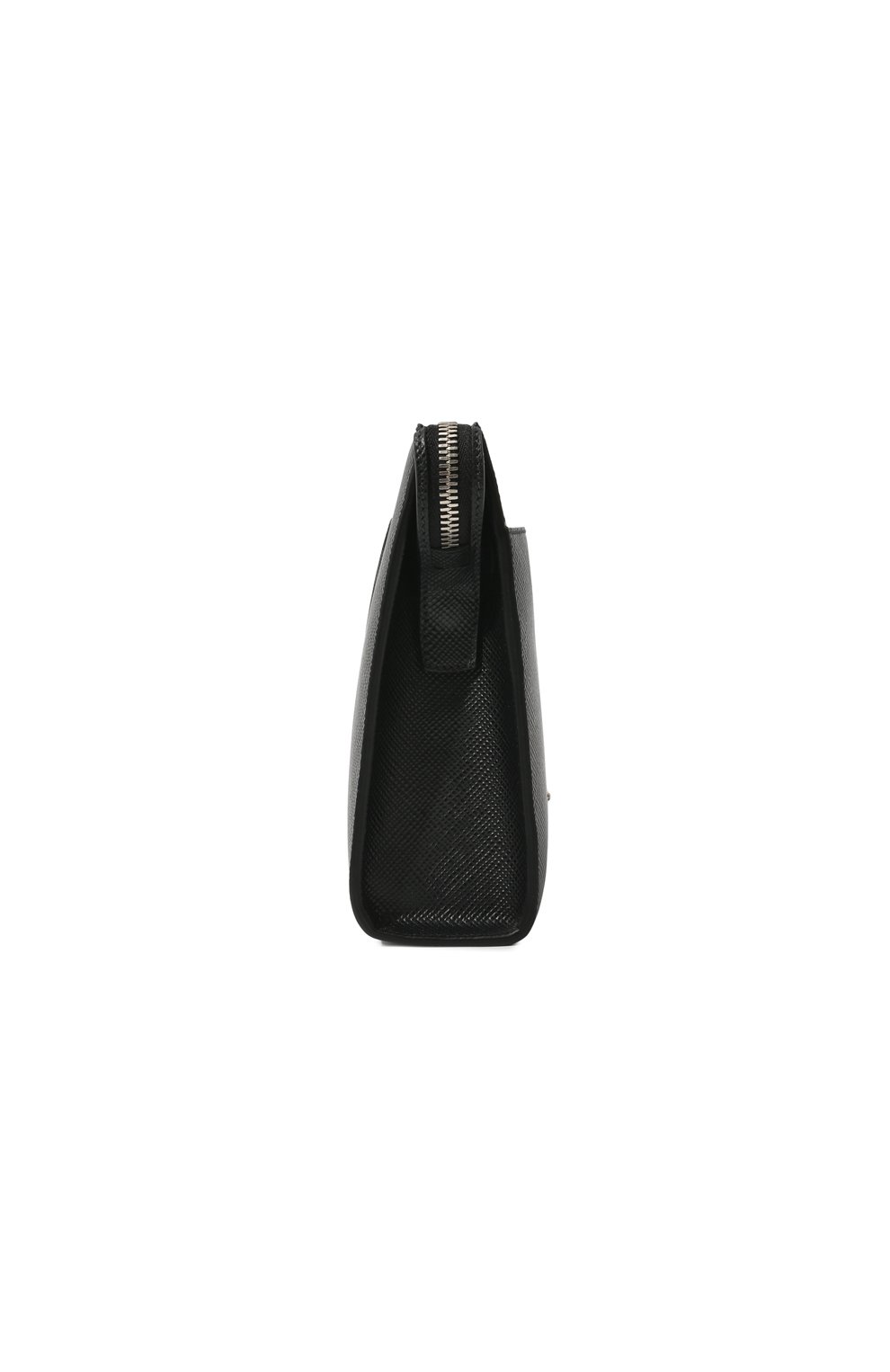 Мужская кожаный клатч PRADA черного цвета по цене 0 руб., арт. 2VF039-2FAD-F0002-OOO | Фото 4 Мужская кожаный клатч PRADA черного цвета, арт. 2VF039-2FAD-F0002-OOO | Фото 4 (Материал: Натуральная кожа; Размер: small)