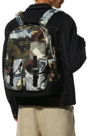 Мужской текстильный рюкзак MC2 SAINT BARTH разноцветного цвета, арт. STBA C0DY SP0NGE/C0D0003/01994B | Фото 2 (Материал: Текстиль; Размер: large; Стили: Кэжуэл)