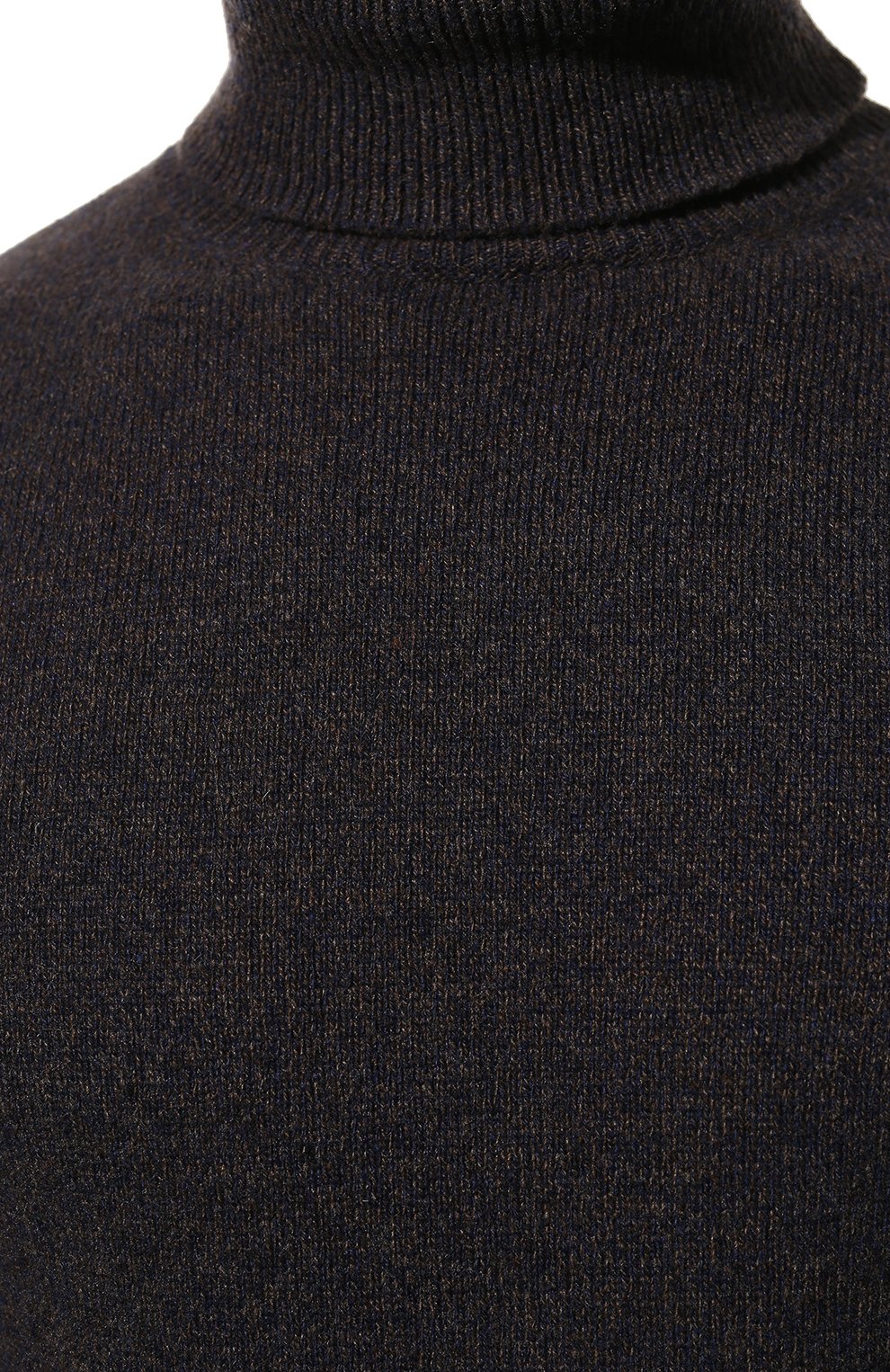 Мужской кашемировый свитер CORNELIANI темно-синего цвета, арт. 90M542-2825166/00 | Фото 5 (Материал внешний: Шерсть, Кашемир; Рукава: Длинные; Принт: Без принта; Длина (для топов): Стандартные; Мужское Кросс-КТ: Свитер-одежда; Стили: Минимализм)