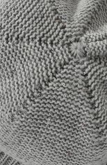 Женская кепка из шерсти и вискозы LORENA ANTONIAZZI светло-серого цвета, арт. A22230CE03B/2834 | Фото 4 (Материал: Текстиль, Шерсть)