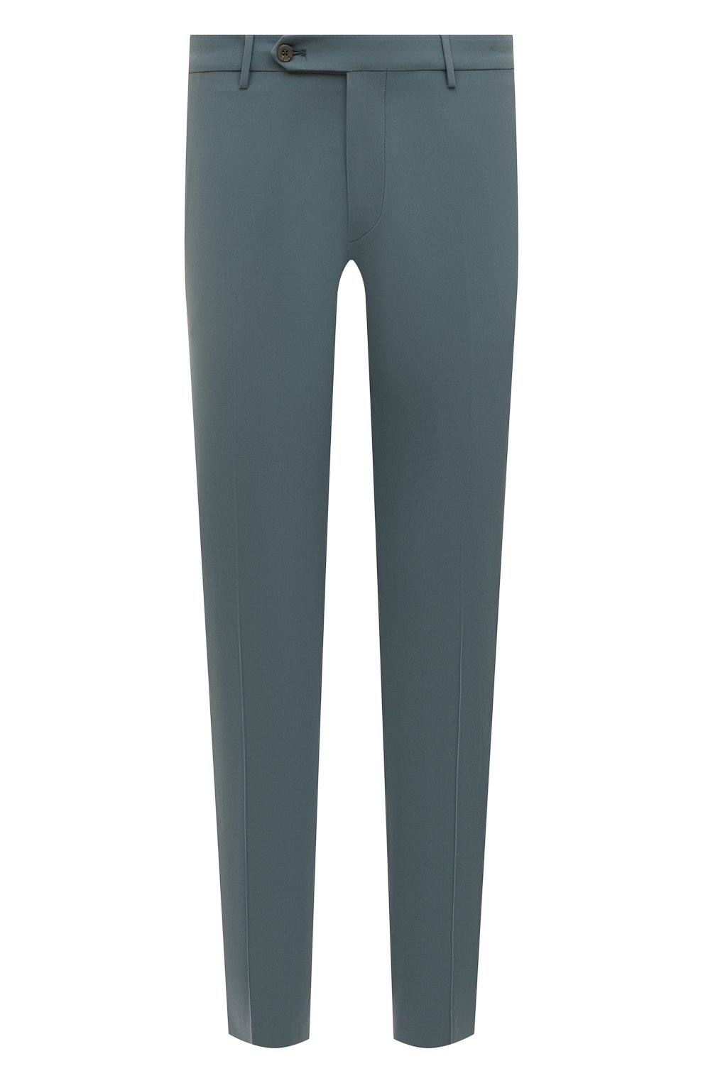 Мужские хлопковые брюки BERWICH серо-голубого цвета, арт. SC/1/LM1571X | Фото 1 (Длина (брюки, джинсы): Стандартные; Случай: Повседневный; Материал внешний: Хлопок; Стили: Кэжуэл)