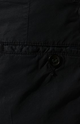 Мужские брюки BERWICH темно-синего цвета, арт. VULCAN0 Z/TS0465X | Фото 5 (Длина (брюки, джинсы): Стандартные; Материал внешний: Хлопок, Лиоцелл, Растительное волокно; Случай: Формальный; Стили: Кэжуэл)