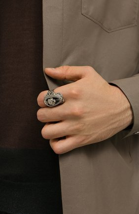 Мужское серебряное кольцо aeternitas GL JEWELRY серебряного цвета, арт. M700006-S97-01 | Фото 2
