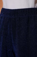 Женские шорты OSEREE синего цвета, арт. LQS227/LUREX/BLUE | Фото 5 (Женское Кросс-КТ: Шорты-одежда; Длина Ж (юбки, платья, шорты): Мини; Материал внешний: Синтетический материал, Металлизированное волокно; Материал подклада: Синтетический материал; Стили: Романтичный)