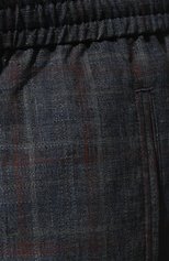 Мужские брюки из шерсти и хлопка HILTL синего цвета, арт. R0GER 211/15577/60-70 | Фото 5 (Big sizes: Big Sizes; Материал внешний: Шерсть, Хлопок; Длина (брюки, джинсы): Стандартные; Случай: Повседневный; Стили: Кэжуэл)
