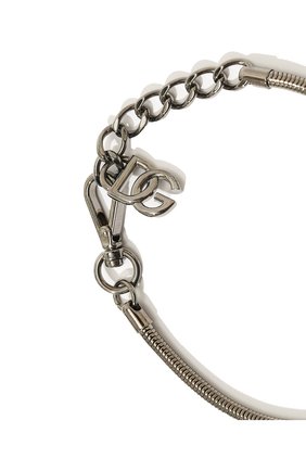 Мужского цепь с кулоном DOLCE & GABBANA серебряного цвета по цене 42800 руб., арт. WNN5T2 W1111 | Фото 4 Мужского цепь с кулоном DOLCE & GABBANA серебряного цвета, арт. WNN5T2 W1111 | Фото 4 (Материал: Металл)