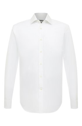 Мужская хлопковая сорочка CORNELIANI белого цвета по цене 37800 руб., арт. 90P010-2811700/00 | Фото 1 Мужская хлопковая сорочка CORNELIANI белого цвета, арт. 90P010-2811700/00 | Фото 1