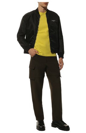 Мужские кожаные дерби VIC MATIE черного цвета, арт. 1B6102U_B32B070101 | Фото 2 (Материал внешний: Кожа; Материал внутренний: Натуральная кожа; Стили: Классический)