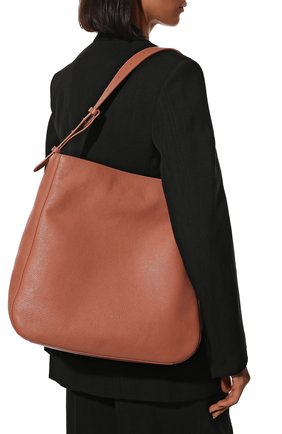 Женская сумка lea COCCINELLE розового цвета, арт. E1 H60 13 02 01 | Фото 2 (Размер: large; Материал: Натуральная кожа)