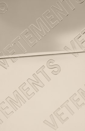 Мужской футляр для сигарет VETEMENTS серебряного цвета, арт. UA53AC600S 50100/M | Фото 2 (Материал: Металл)