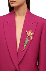 Женская брошь елагинский тюльпан РУССКИЕ САМОЦВЕТЫ разноцветного цвета, арт. 41606 | Фото 2 (Материал: Серебро)