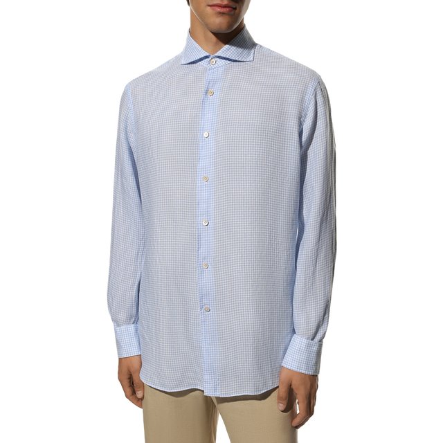 фото Хлопковая рубашка alessandro gherardi