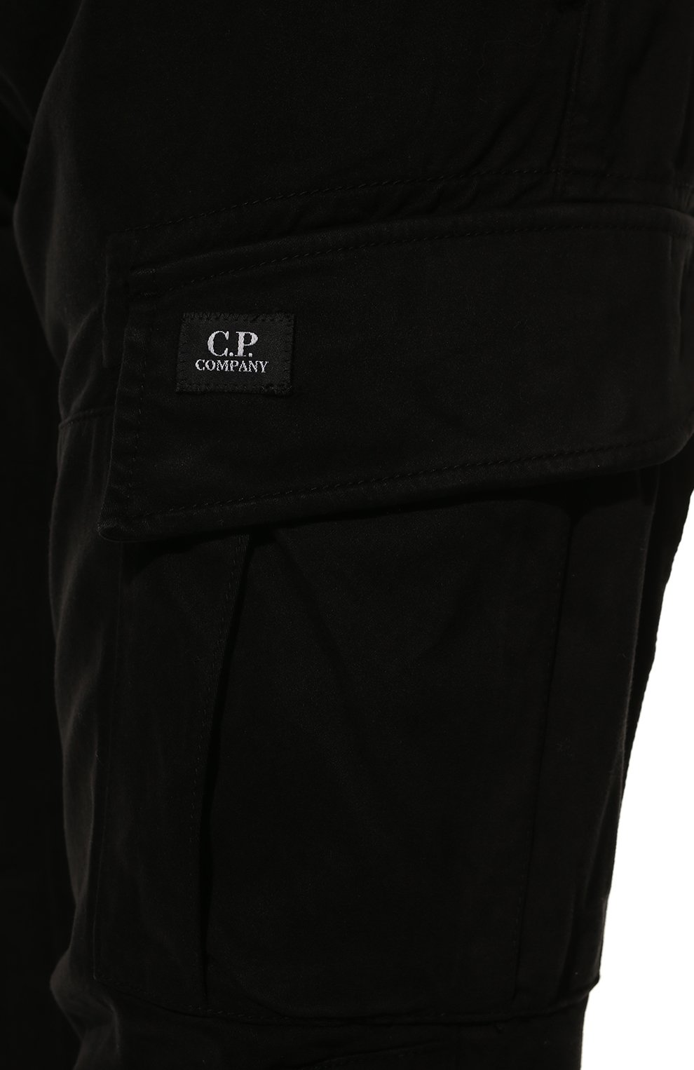 Мужские хлопковые брюки-карго C.P. COMPANY черного цвета, арт. 13CMPA117A-005529G | Фото 5 (Силуэт М (брюки): Карго; Длина (брюки, джинсы): Стандартные; Случай: Повседневный; Стили: Гранж; Материал внешний: Хлопок)