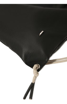 Мужской кожаный рюкзак RICK OWENS черного цвета, арт. RA02B0175/LC | Фото 3 (Материал: Натуральная кожа; Стили: Кэжуэл; Размер: large)