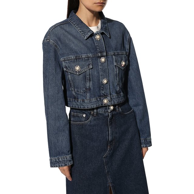 фото Джинсовая куртка miu miu