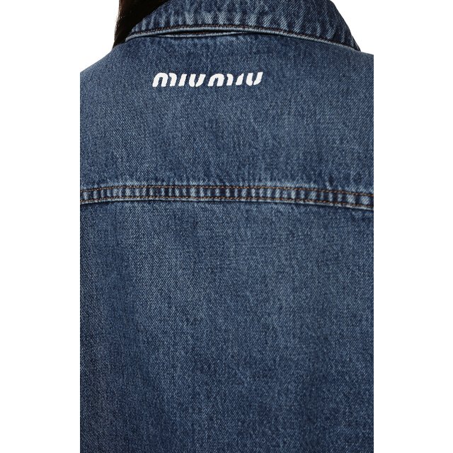 фото Джинсовая куртка miu miu