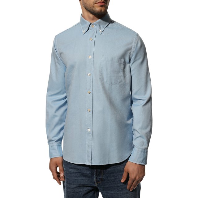 фото Хлопковая рубашка alessandro gherardi