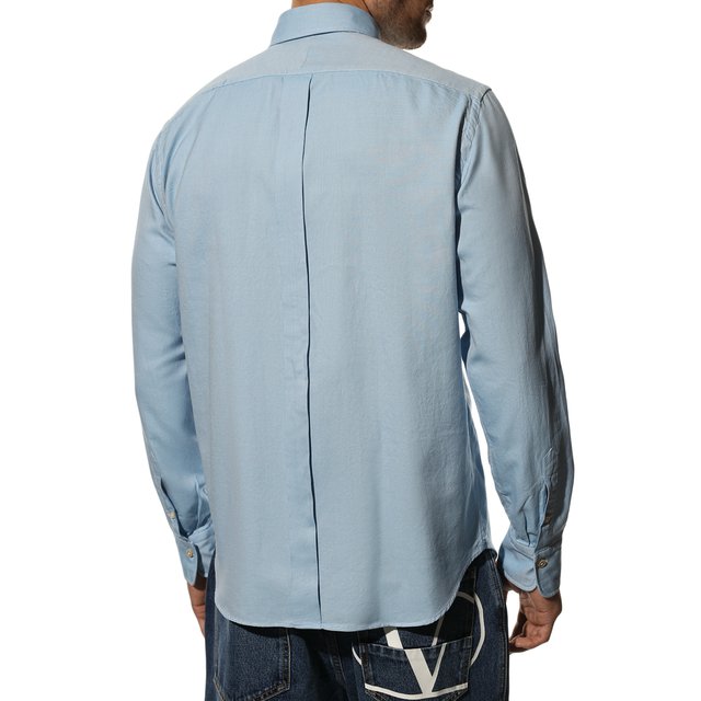 фото Хлопковая рубашка alessandro gherardi