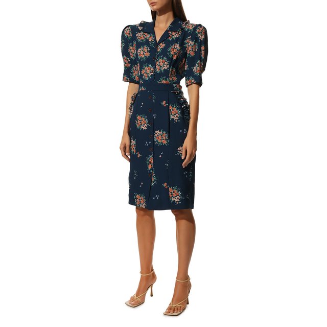 фото Шелковое платье ulyana sergeenko