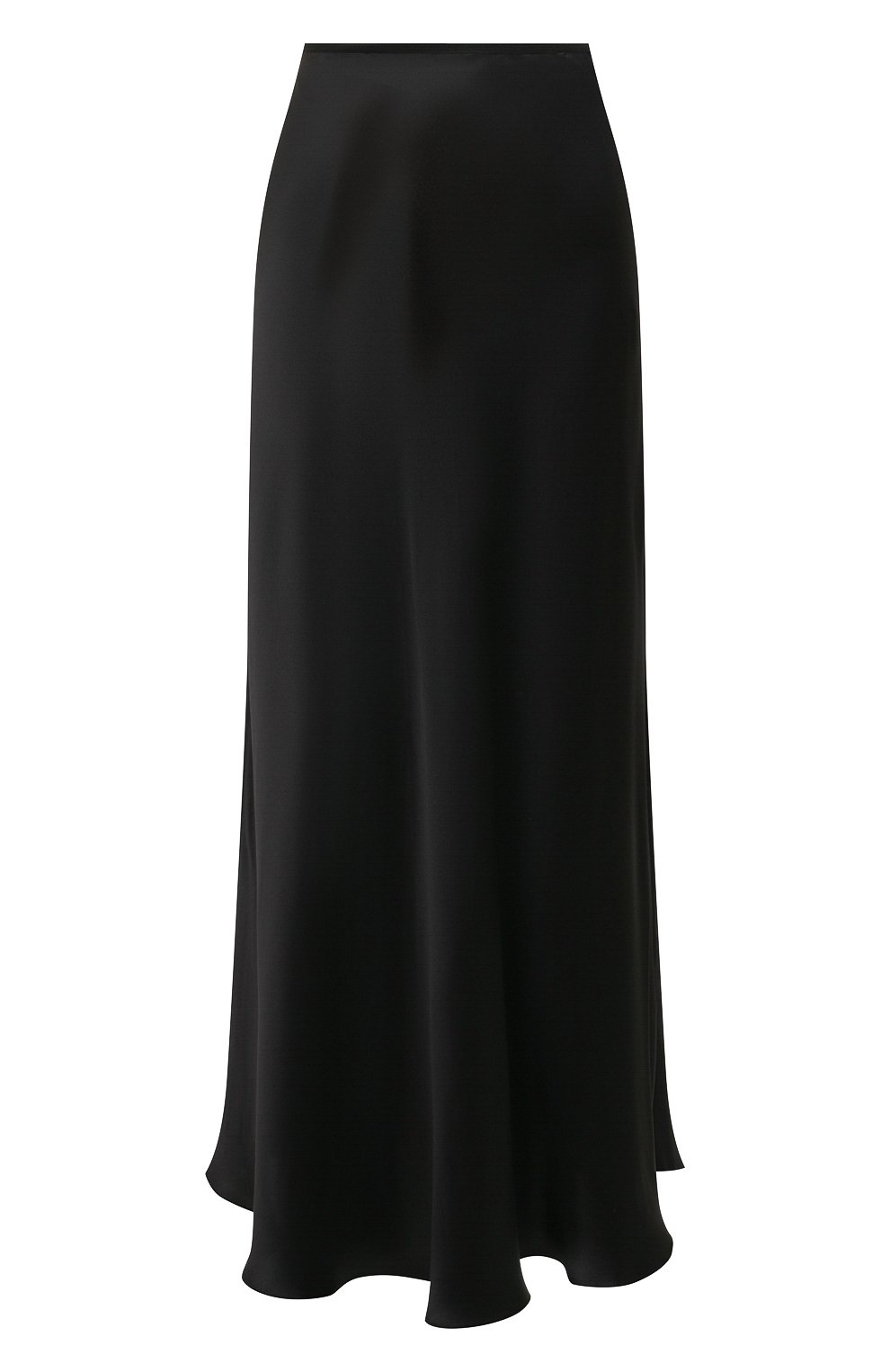 Женская шелковая юбка AGREEG черного цвета, арт. 15050478 | Фото 1 (Материал внешний: Шелк; Женское Кросс-КТ: Юбка-одежда; Длина Ж (юбки, платья, шорты): Макси; Стили: Романтичный)