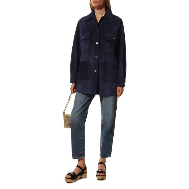 фото Замшевая куртка miu miu