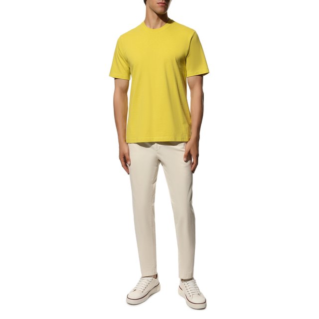 фото Хлопковые брюки boss