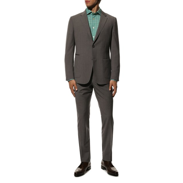 фото Хлопковая рубашка kiton