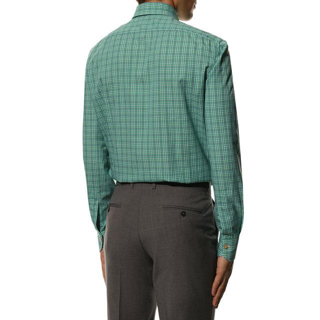 фото Хлопковая рубашка kiton