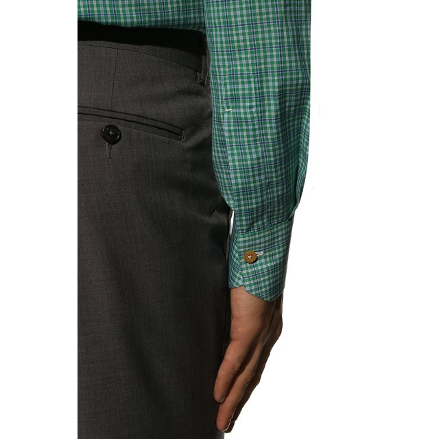 фото Хлопковая рубашка kiton