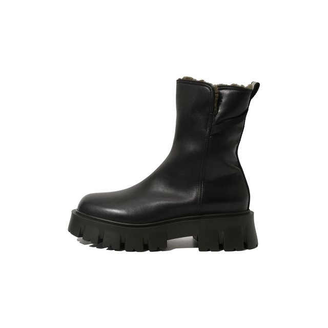 Кожаные ботинки Premiata M6112/BUTTERFLY, цвет чёрный, размер 35 M6112/BUTTERFLY - фото 4