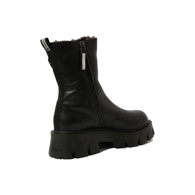 Кожаные ботинки Premiata M6112/BUTTERFLY, цвет чёрный, размер 35 M6112/BUTTERFLY - фото 5
