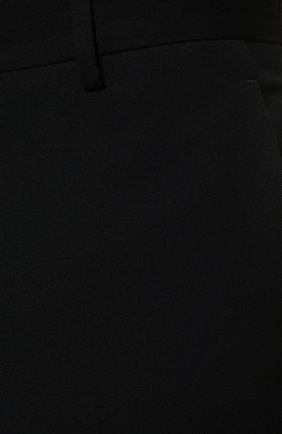 Мужские шерстяные брюки GIORGIO ARMANI темно-синего цвета, арт. 8WGPP00B/T0075 | Фото 5 (Материал внешний: Шерсть; Длина (брюки, джинсы): Стандартные; Стили: Классический; Материал подклада: Синтетический материал; Случай: Формальный)