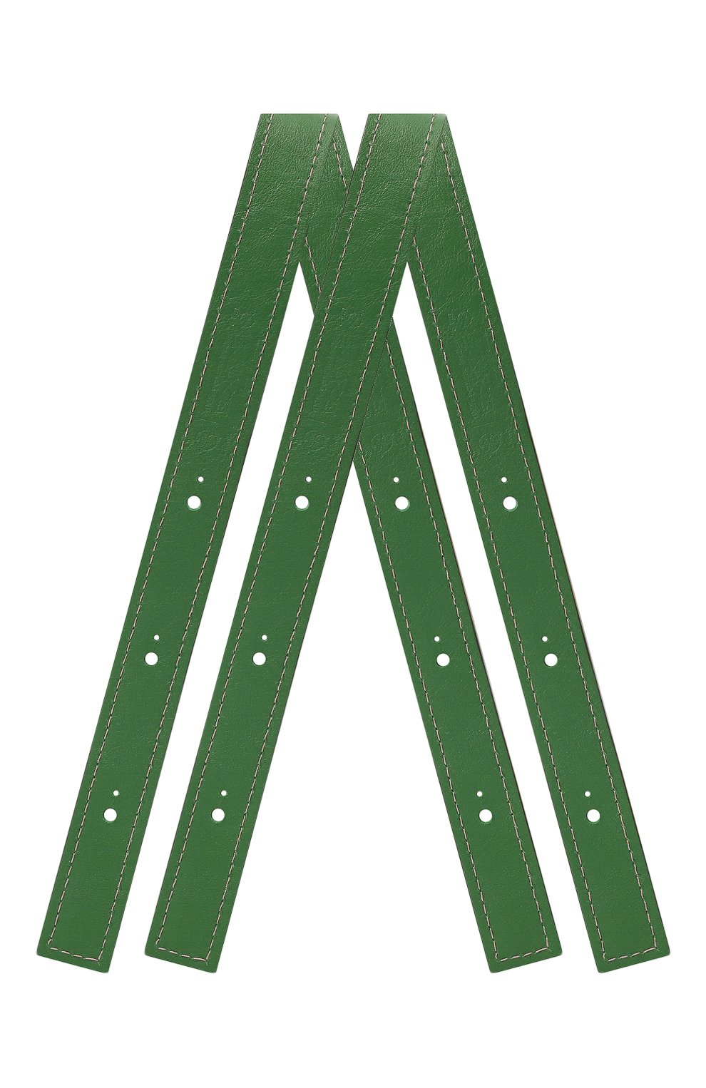 Женские ремень для сумки LÉAH зеленого цвета, арт. А022 | Фото 1 (Материал: Натуральная кожа; Кросс-КТ: ремень-сумка)